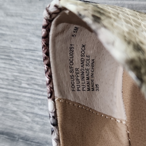 Steve Madden Snakeskin Loafers - Picture 8 of 8